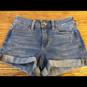 Pac Sun Denim Stretch Shorts